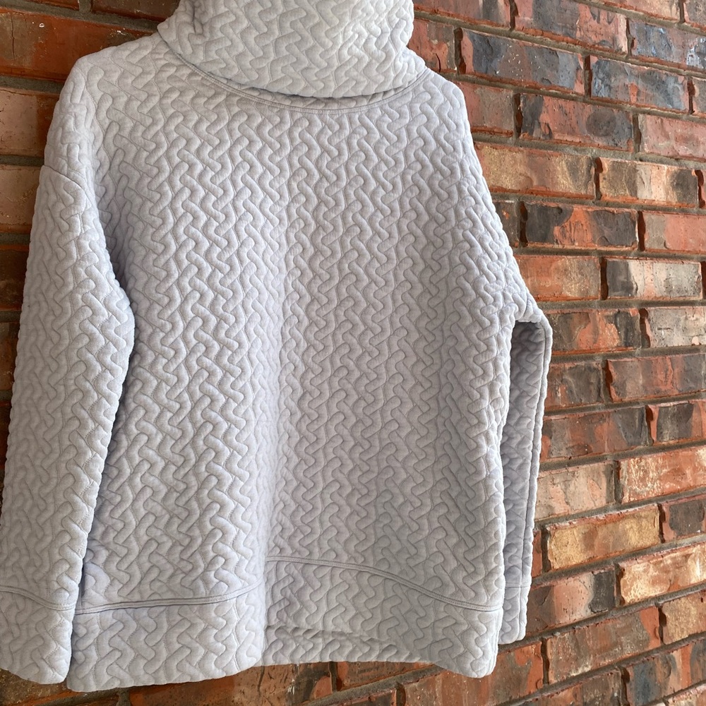 Gapfit Light Blue Turtle Neck Pullover Style Size… - image 2